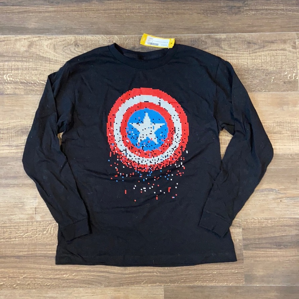 Marvel Captain America Long Sleeve T-Shirt